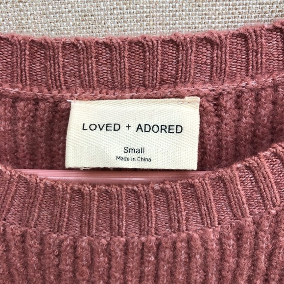 Loved + Adored Oversized Knit Sweater - Picture 4 of 4